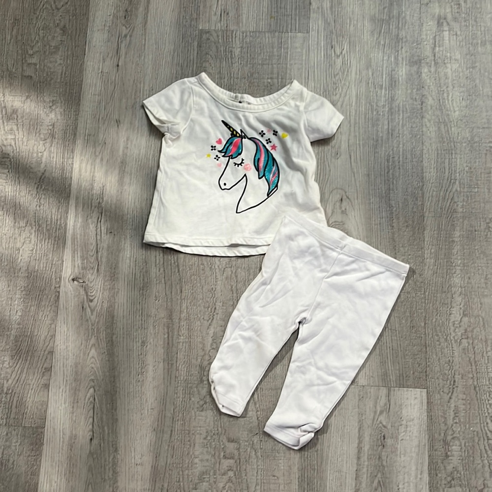 Girls unicorn outfit